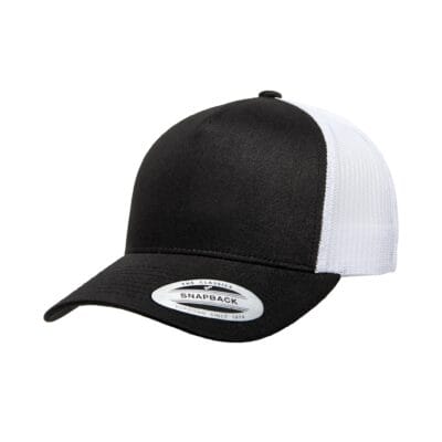 6506T - YP Classics® 5-panel retro trucker cap - 2-tone