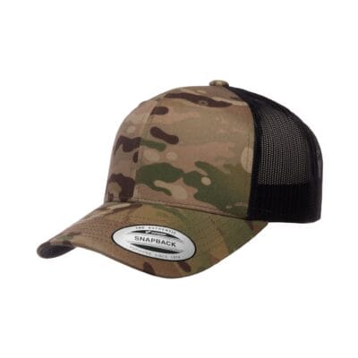 6606MC - YP Classics® Multicam® retro trucker cap